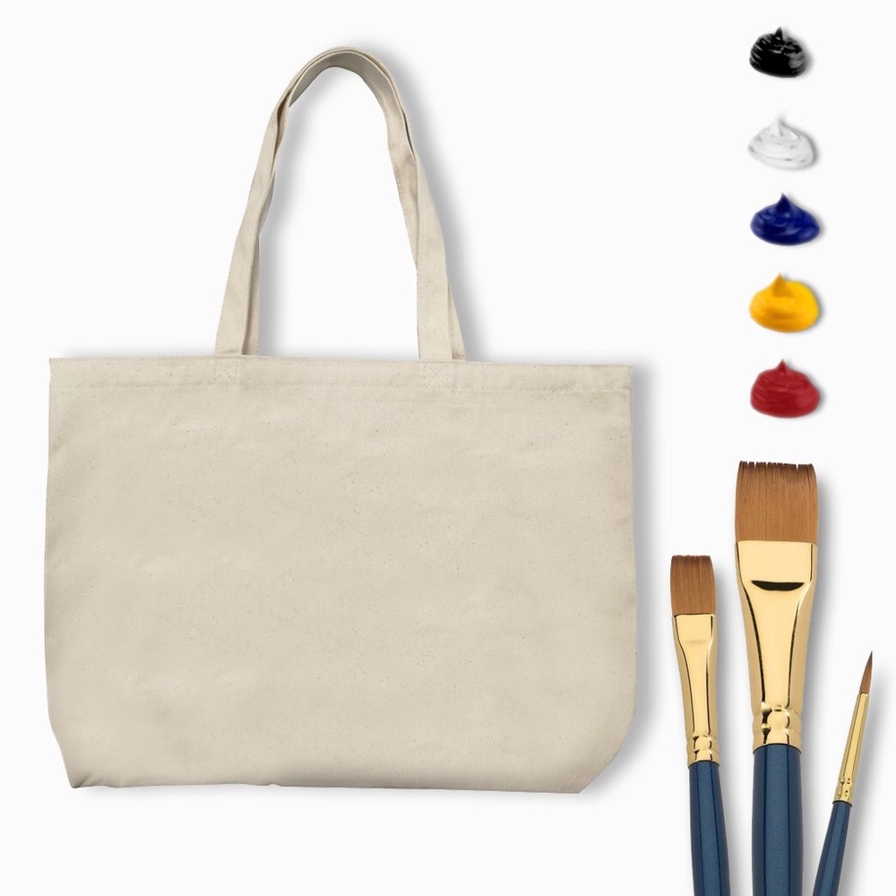 Paint your own Tote Kit